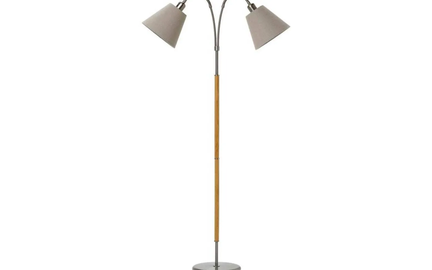 Tullgarn Golvfot 148cm 2L Råjärn/Ek