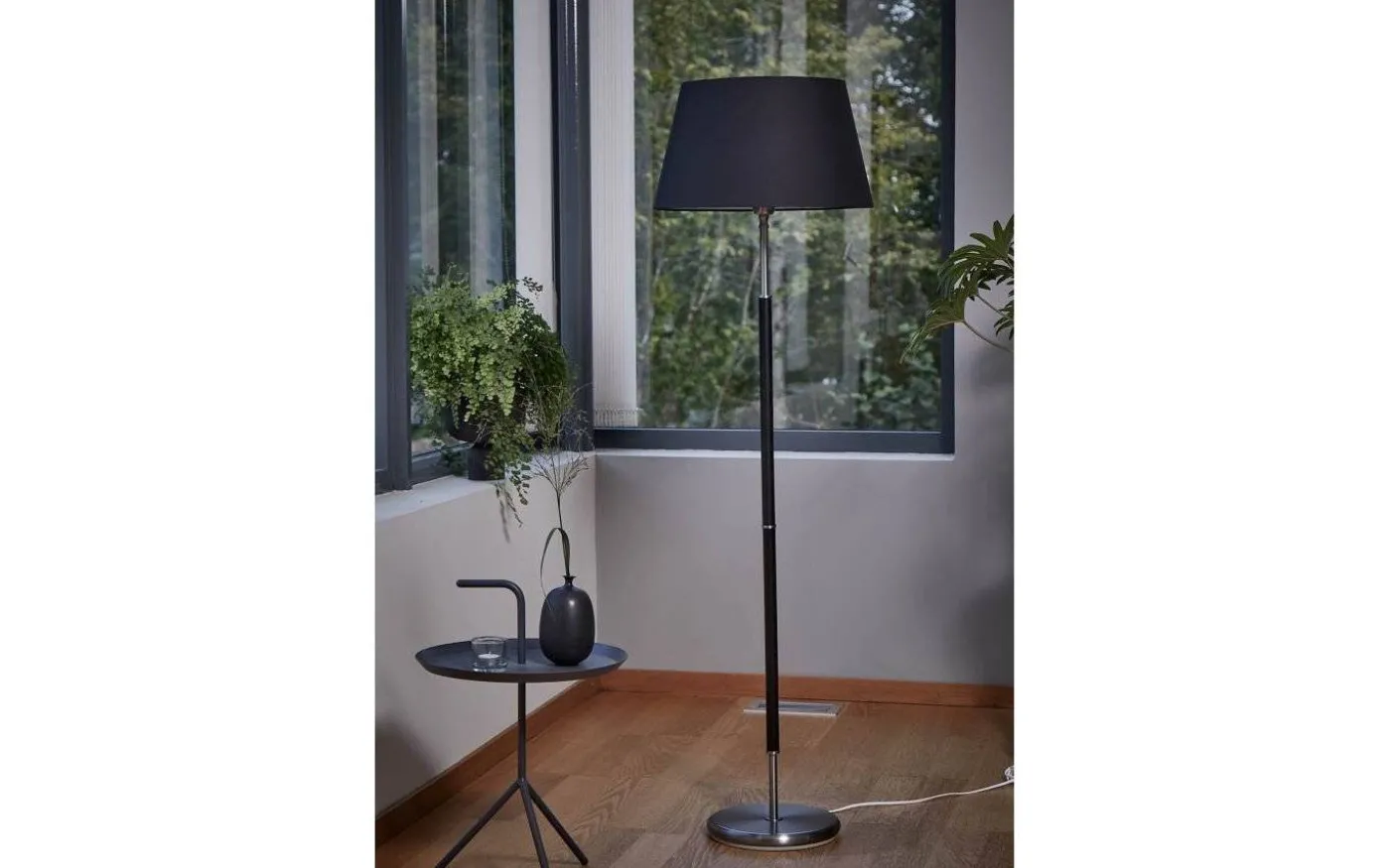 Tullgarn Golvfot 130cm Råjärn/Svart