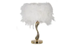 Tutto Bordslampa Fjädrar 47cm Vit