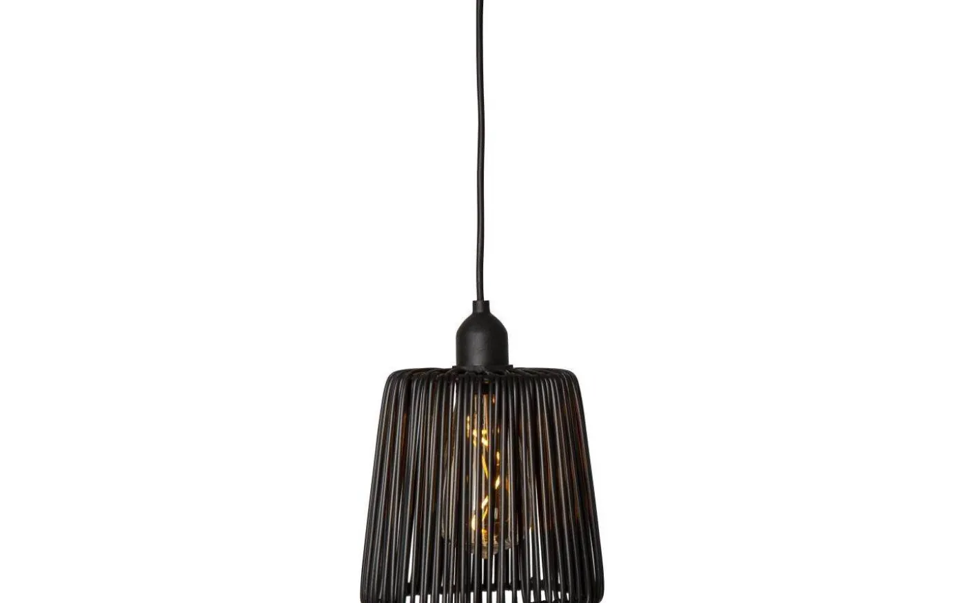Twine Batteridriven Lampa 15cm Svart IP44