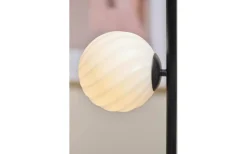 Twist Golvlampa 150cm Svart/Opal