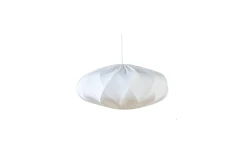 Twister Elips Takskärm Ø50cm Stretch Vit Lyx