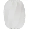 Twister Takskärm Oval Ø50cm Stretch Vit Lyx