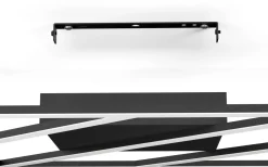 Ulisano Plafond 42cm LED 3000-6500K 21W med Fjärrkontroll Svart