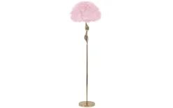 Unica Golvlampa 165cm Rosa/Guld