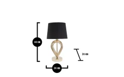 Unity Bordslampa 44cm Guld/Svart