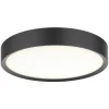 Universal Plafond Ø33cm LED 3-Steg DIM 3000K 1440lm 18W(140W) Svart IP44