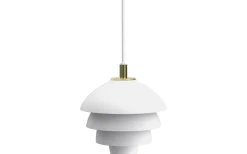 Valencia Fönsterlampa 18cm Vit/Mässing
