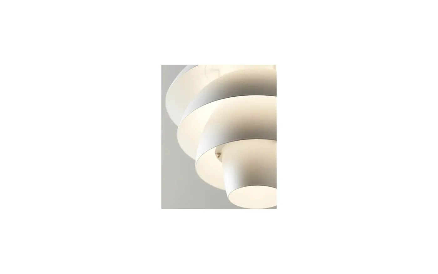 Valencia Taklampa 32cm Vit/Mässing