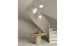 Valencia Taklampa 42cm Vit/Mässing