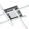 Valmora Plafond 56cm LED 3000K 20W Krom