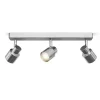 Valto III Takspotlight 3L Krom IP44