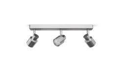 Valto III Takspotlight 3L Krom IP44