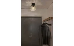 Vanja Plafond 20cm Svart/Rök