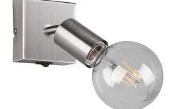 Vannes Spotlight E27 borstat stål