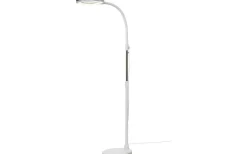 Varnhem Golvlampa med Förstoringsglas 5 Doptriers LED 10W 3000K Vit