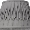 Veckad Lampskärm Ø25cm Grå