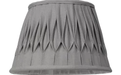 Veckad Lampskärm Ø25cm Grå