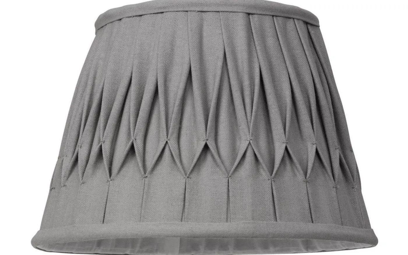 Veckad Lampskärm Ø25cm Grå