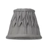 Veckad Lampskärm Ø14cm Grå