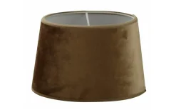 Velutto Oval Lampskärm 25cm Tobacco
