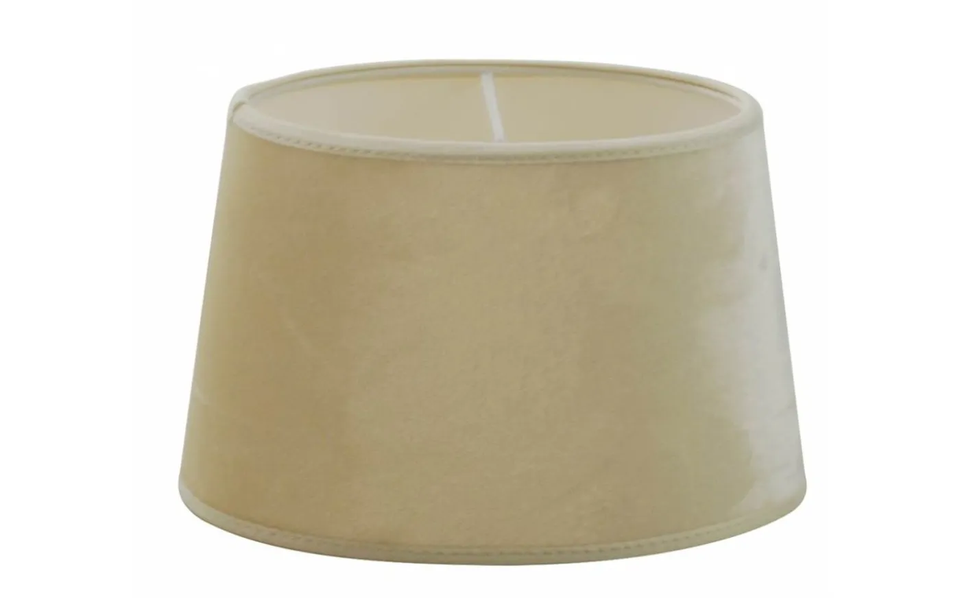 Velutto Oval Lampskärm 30cm Offwhite