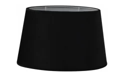 Velutto Oval Lampskärm 30cm Svart
