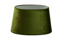 Velutto Oval Lampskärm 20cm Olive