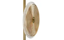 Venedig Golvlampa Glas 168cm Guld