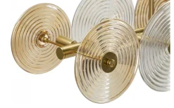 Venedig Taklampa Glas 116cm Guld