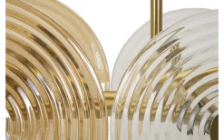 Venedig Taklampa Glas 116cm Guld