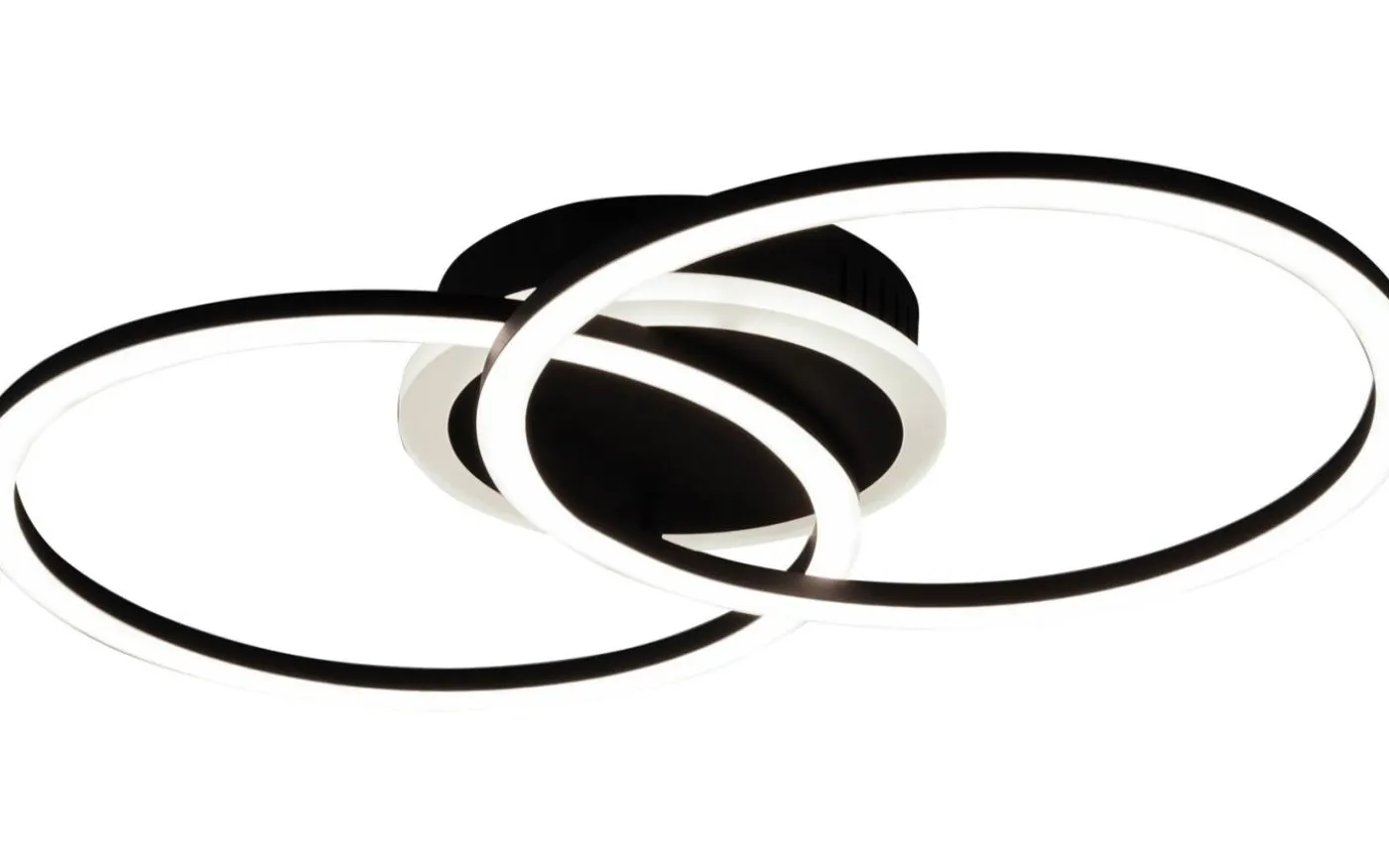 Venida Plafond LED rund svart