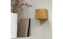 Venus 10X10 Vägglampa Mässing Inomhus