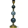 Verona Lampfot 53cm Svart Marmor/Antik Mässing