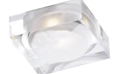 Vetro Infälld Spotlight 9x9cm LED 3W 3000K Klar/Frost IP44