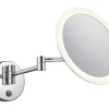 View H2O LED-lampa rund krom IP44