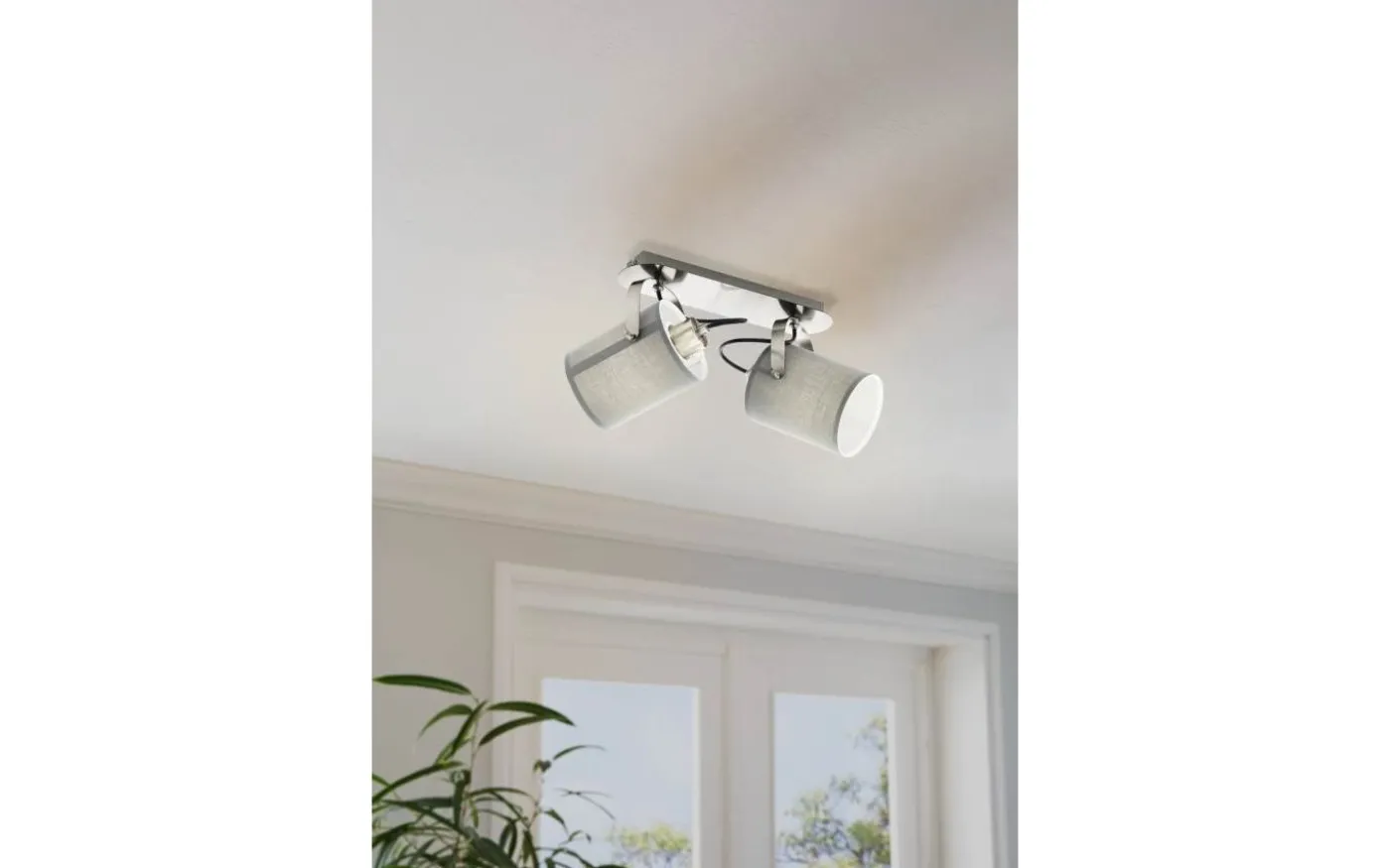 Villabate Takspotlight 34cm Nickel