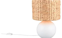 Vina Bordslampa 40cm E27 matt vit/beige