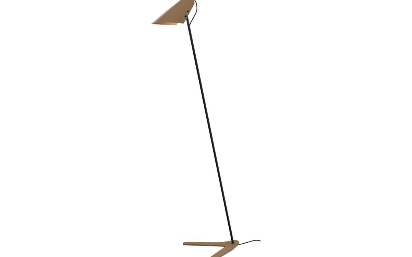 Vincent Golvlampa 146cm Sandstruktur/Svartstruktur