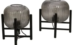 Vinda Bordslampa 29cm Svart/Rök