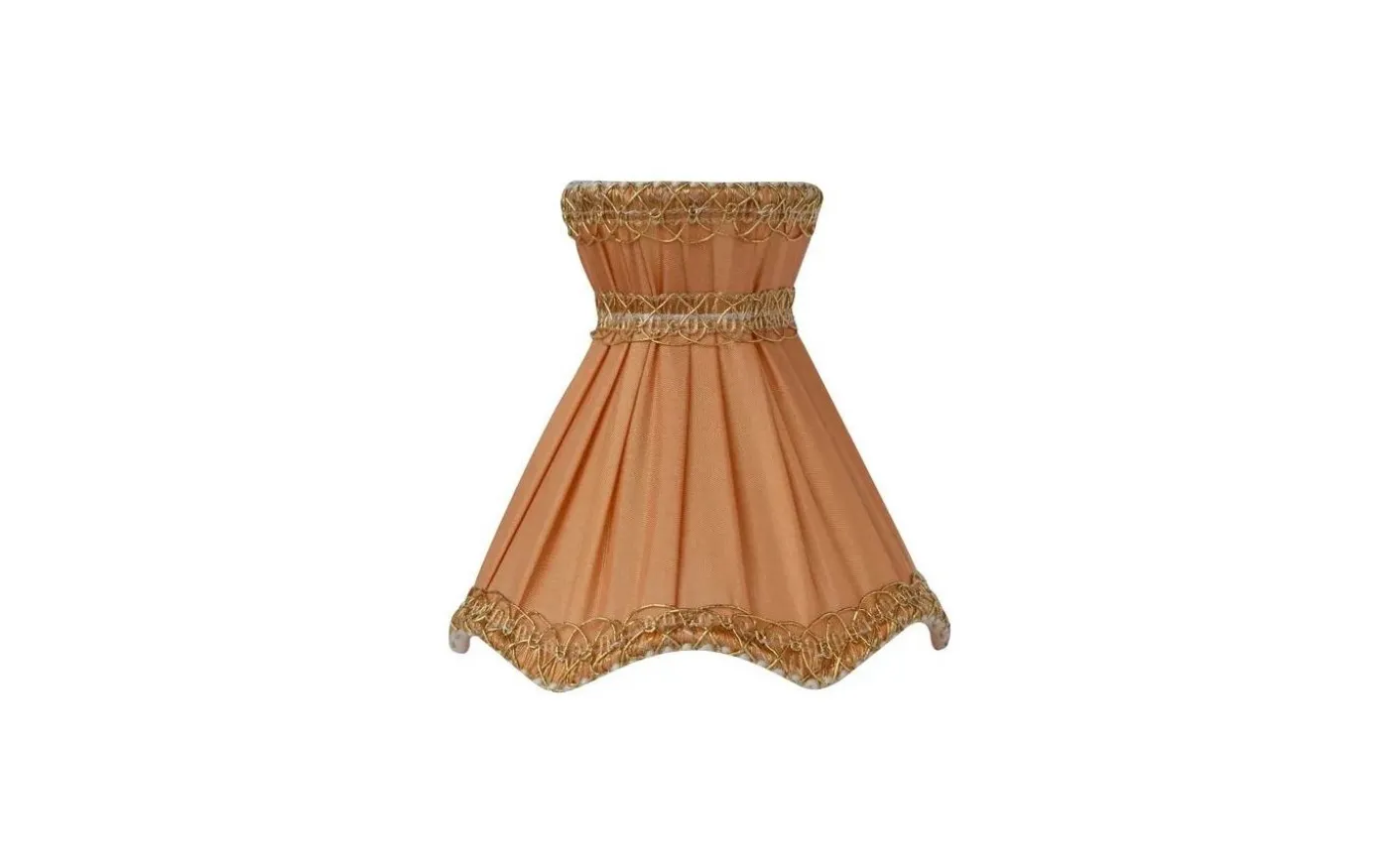 Viol Lampskärm Ø12cm Guld
