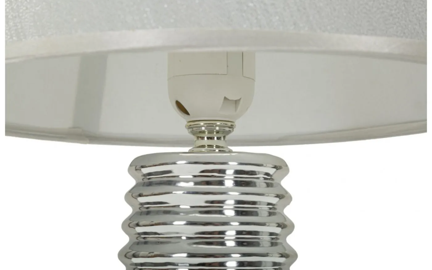 Viola Bordslampa 41cm Vit/Silver