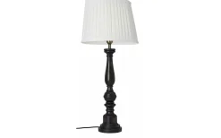 Virkes Lampfot 57cm Svart/Borstad Mässing