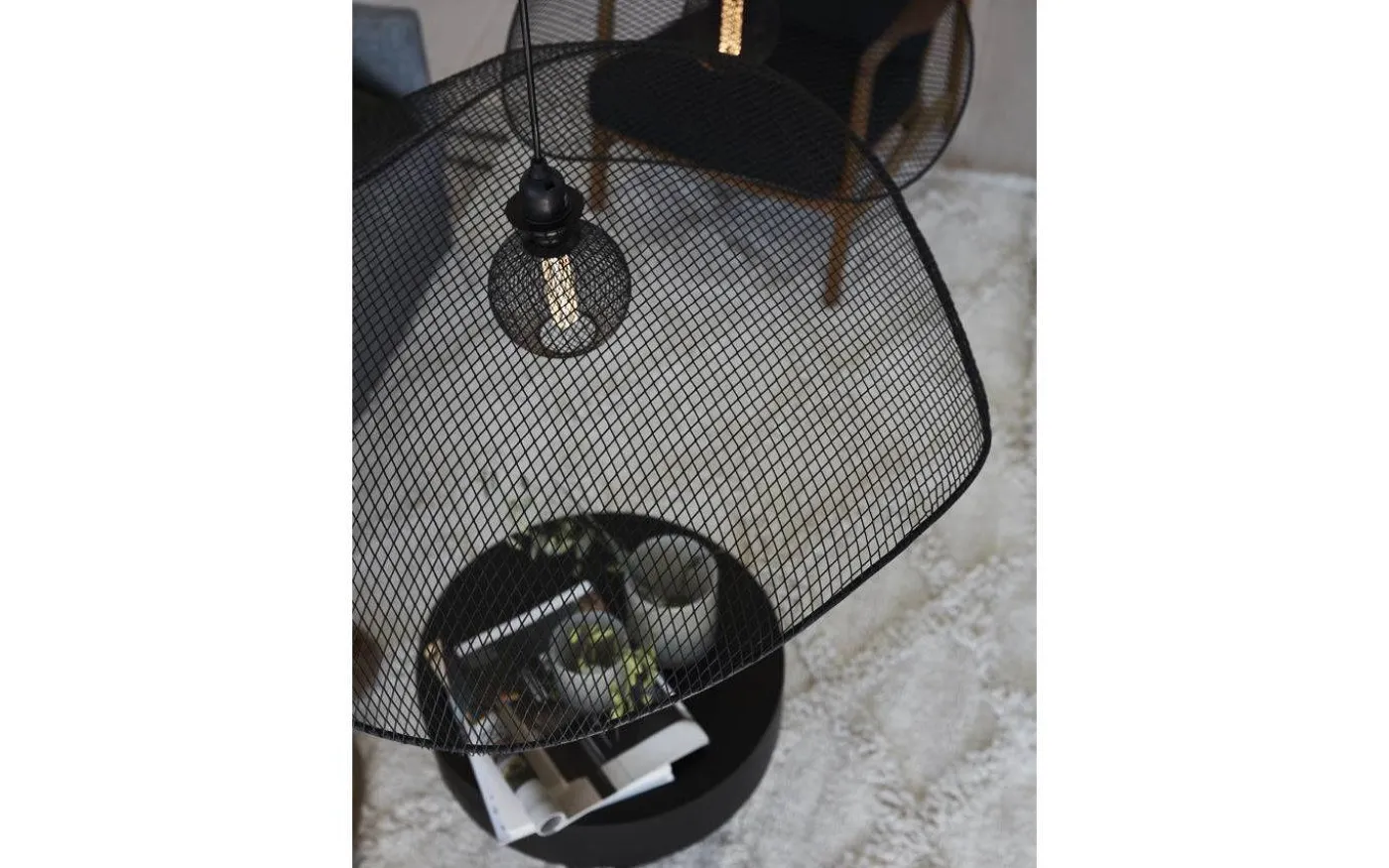 Vivi Takskärm 61cm Svart