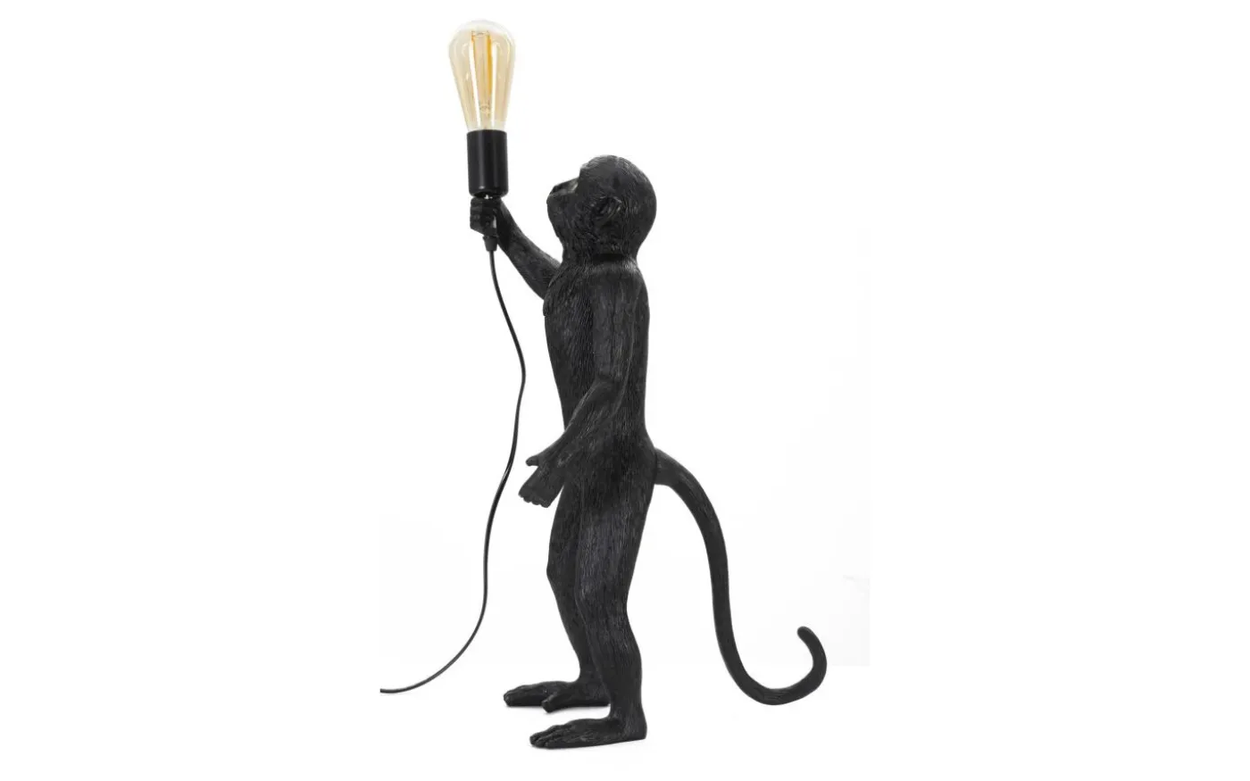 Vivid Bordslampa Apa 55cm Svart