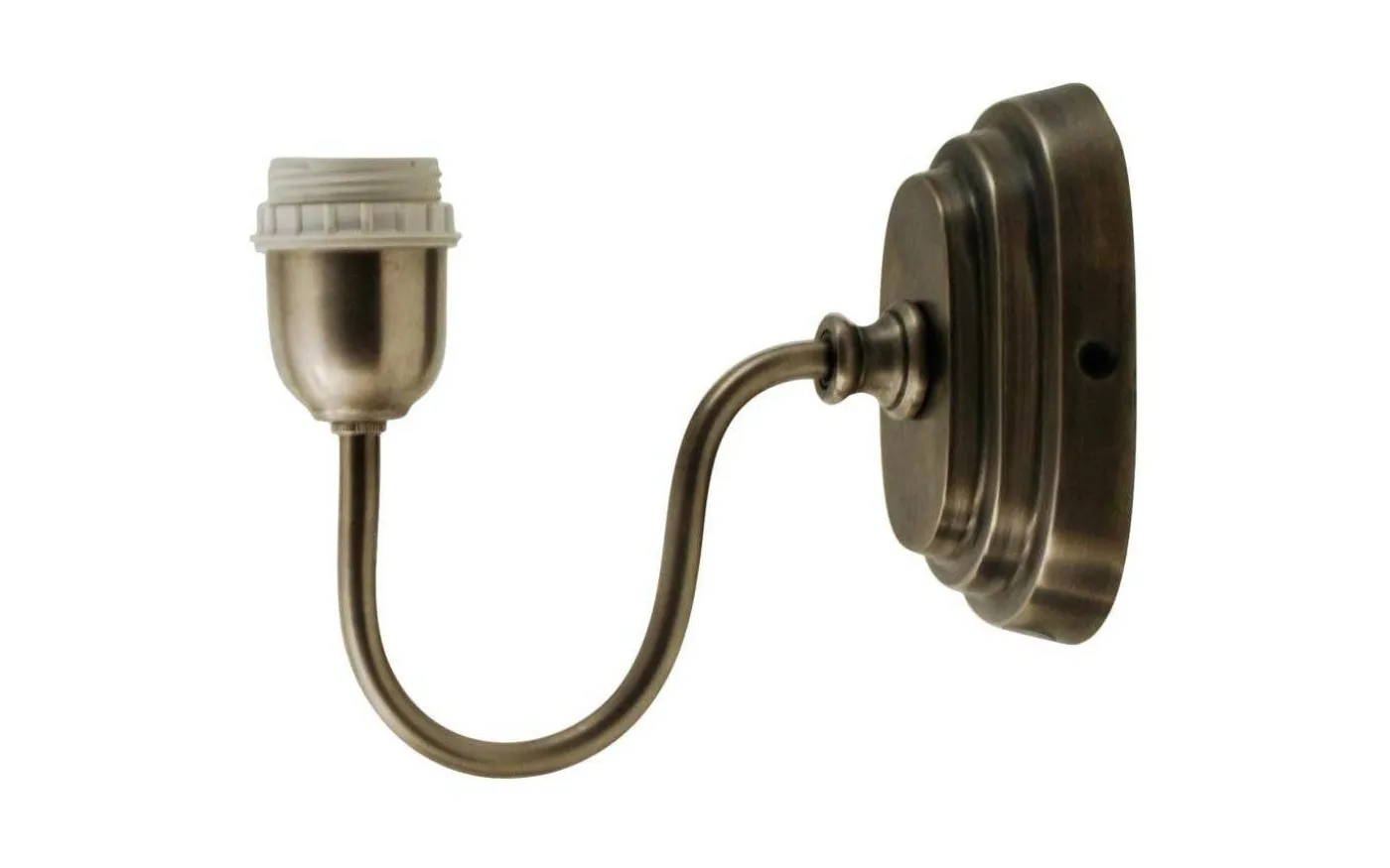 Wally Vägglampa Antik Silver