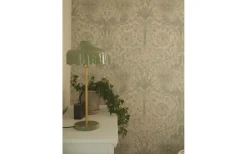 Wells Bordslampa 50cm Mossa/Guld