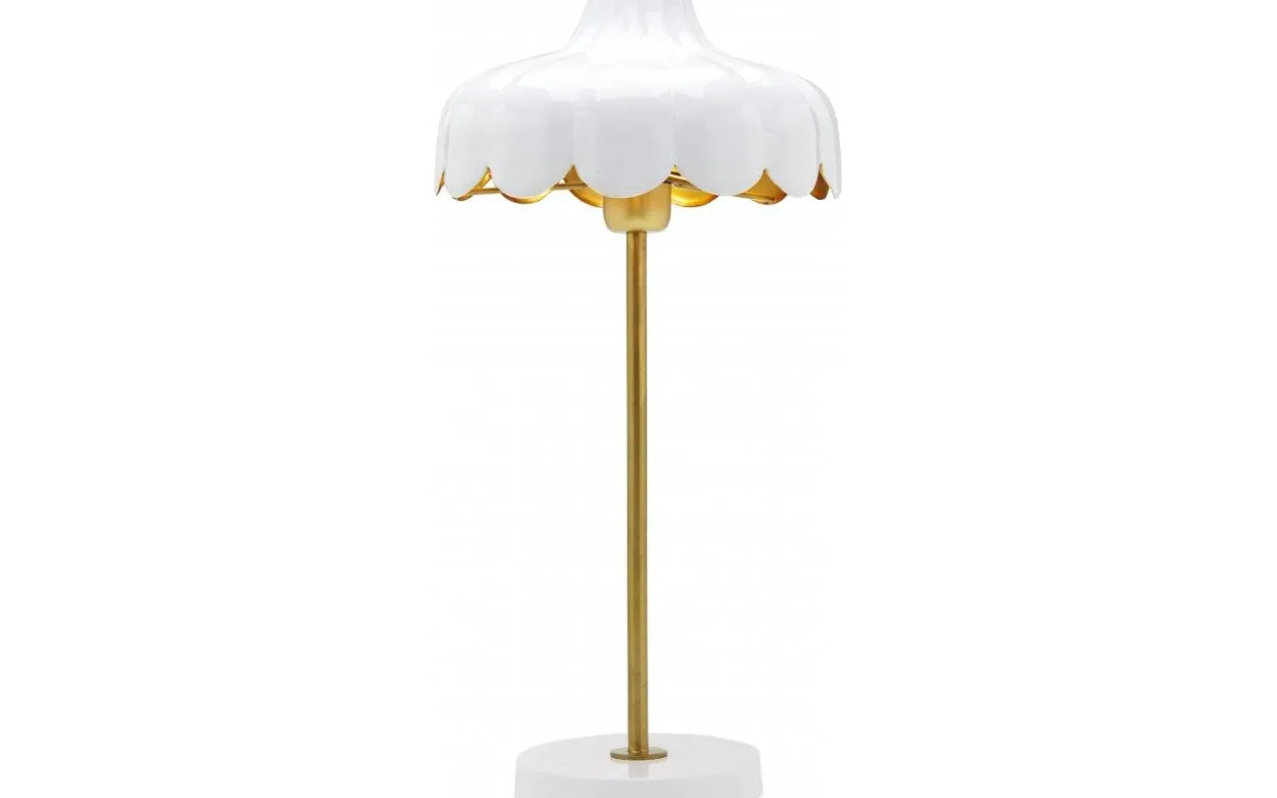 Wells Bordslampa 50cm Vit