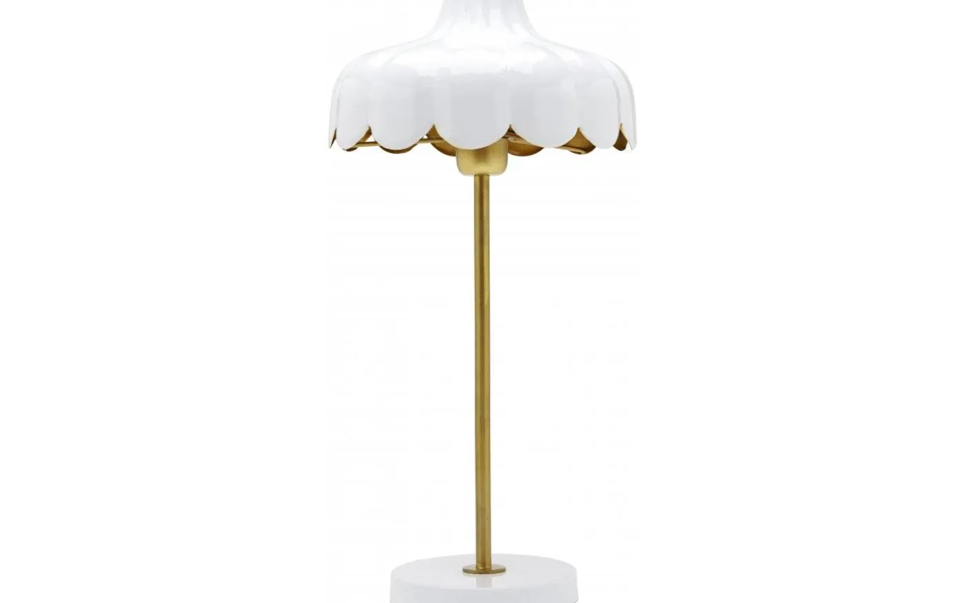 Wells Bordslampa 50cm Vit