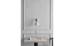 Why Vägglampa Vit/Mässing